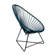Acapulco armchair boqa ocean blue