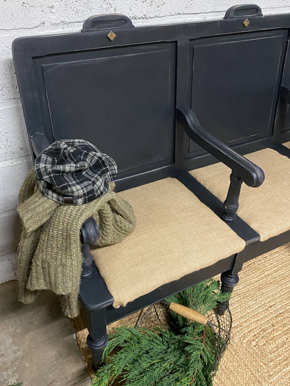 Renovated theatre bench