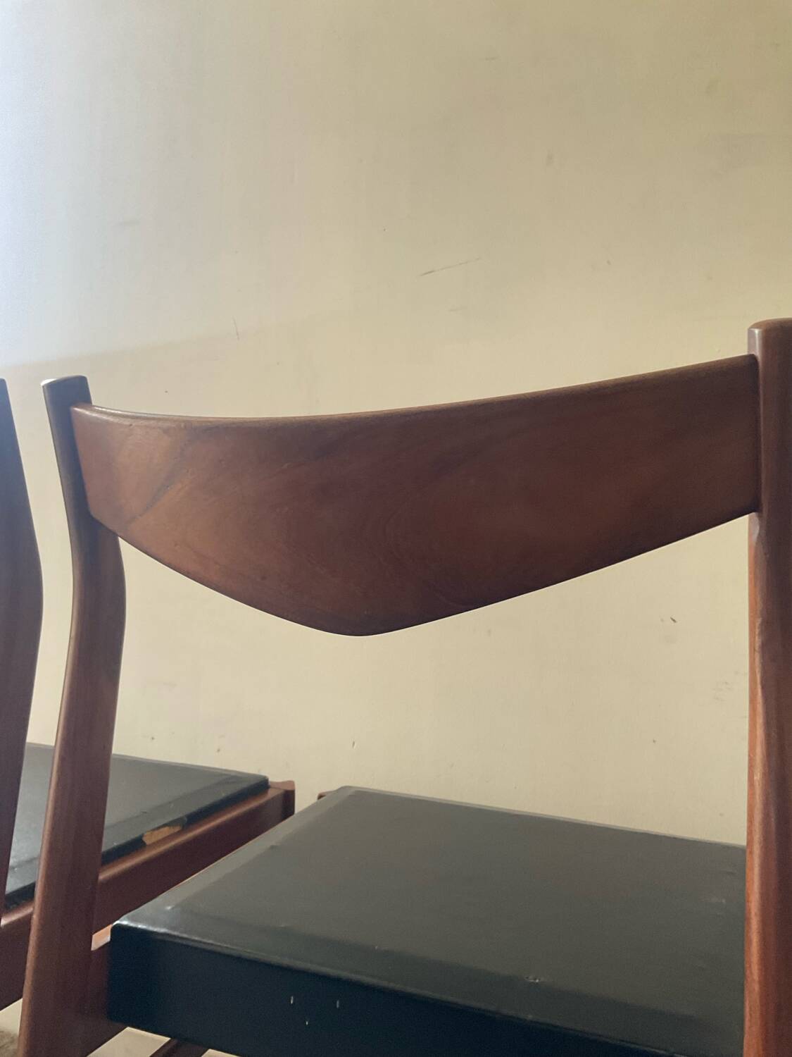 Pair of Scandinavian teak chairs, 1960s