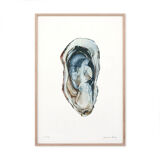 "Sacha" the oyster, art print 20/30cm