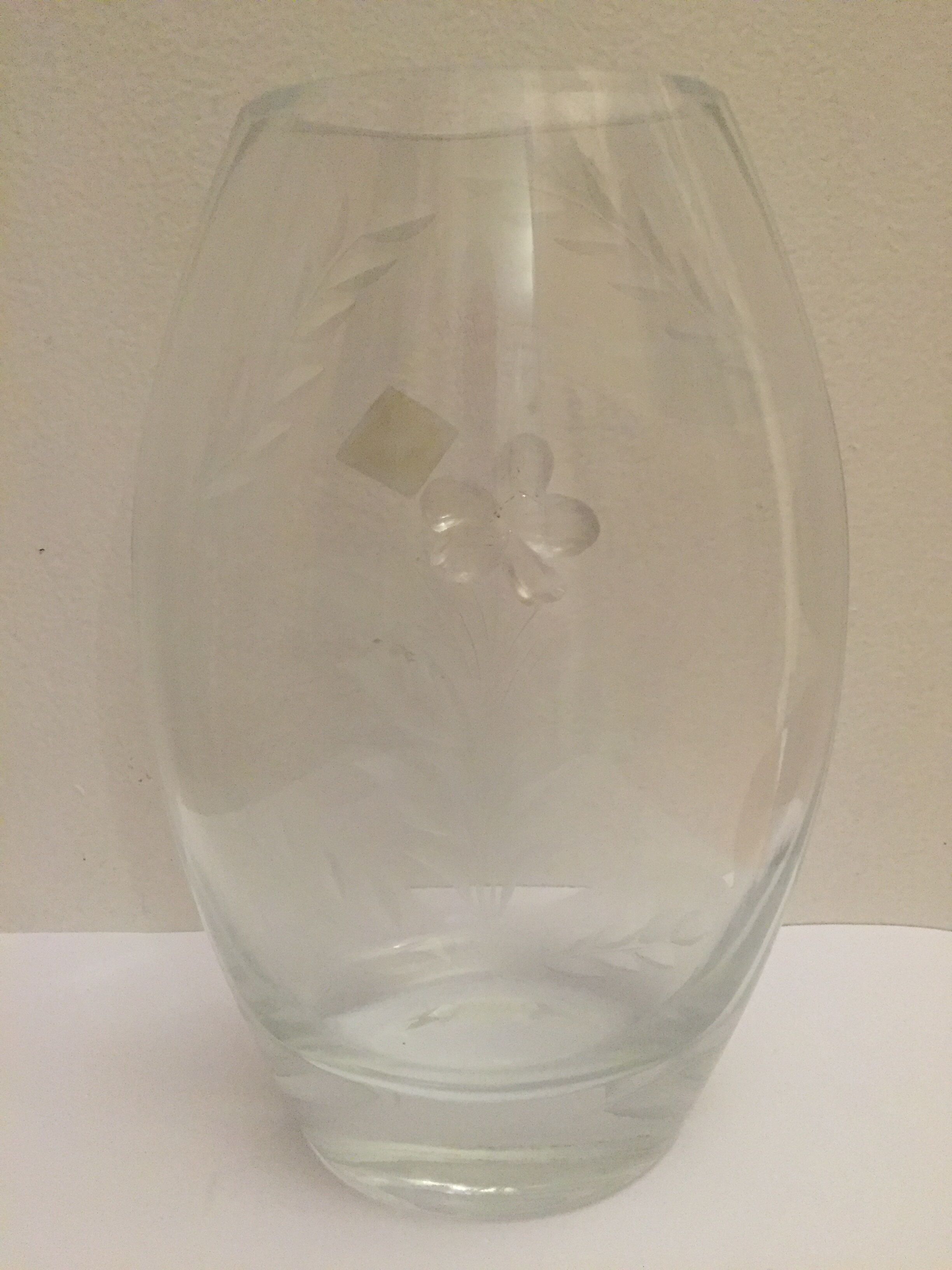 Vase en cristal