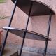 Etagere d’angle vintage 1960 formica 4 plateaux