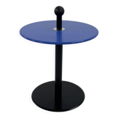Postmodern blue side table by Ikea, 1980.