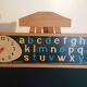 Tableau d'école vintage avec boulier
