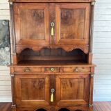 Empire-style cherry wood two-piece buffet