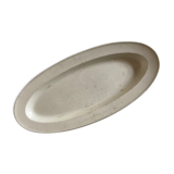 Dish Creil Directoire 1806 fine earthenware XXL