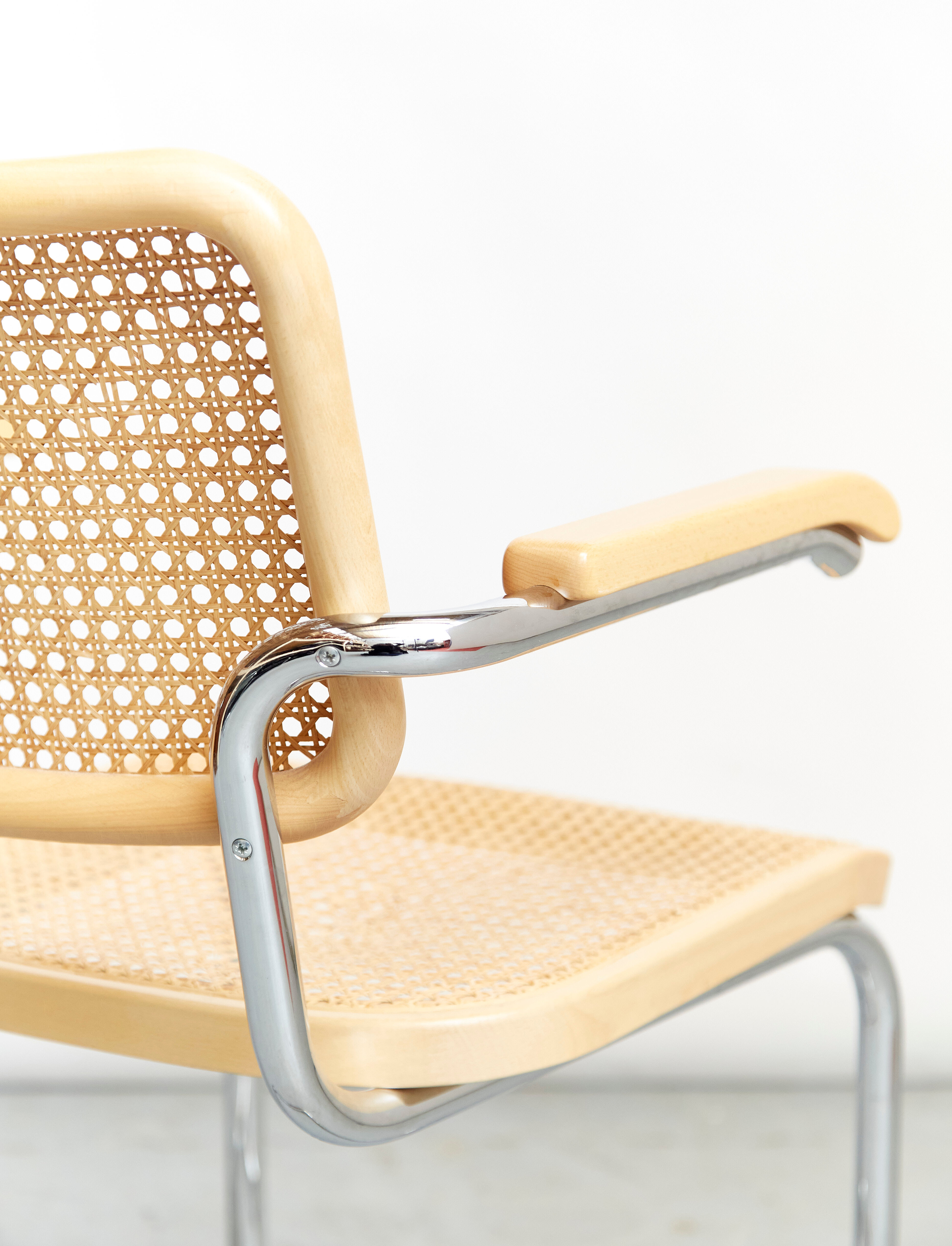 Marcel Breuer B64 "Cesca" chairs for Thonet