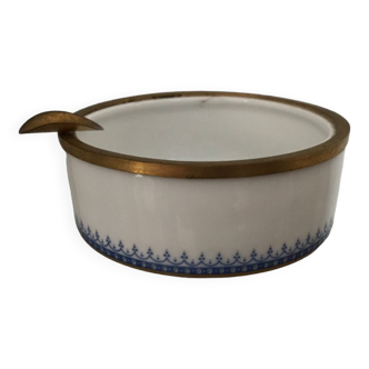 Vintage Auteuil porcelain ashtray 1950