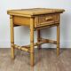 Table de chevet en rotin