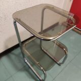 Chrome bedside table year 70