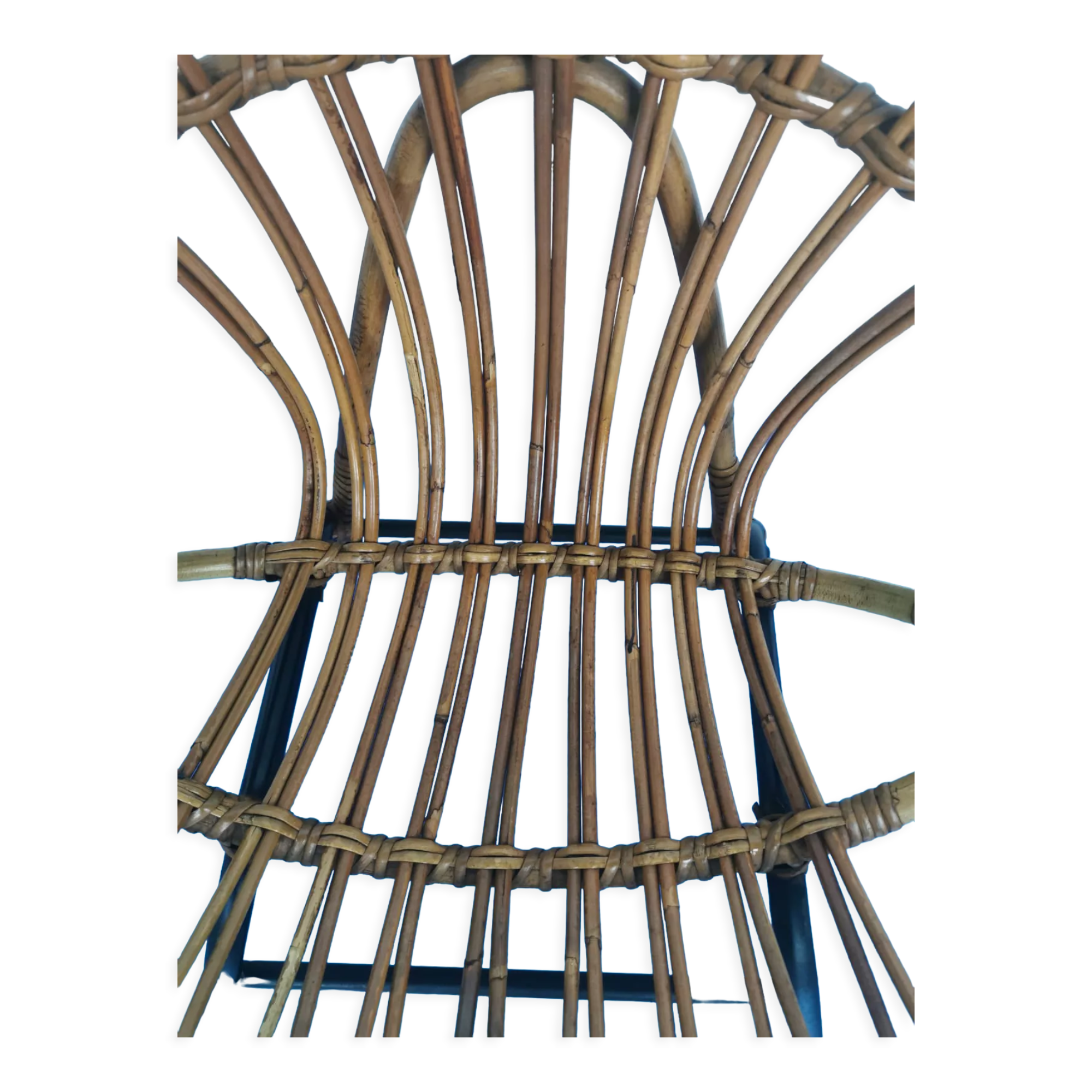 Rattan armchair 1960