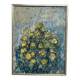 Swedish Oil on Canvas – “Flower” by S. Koskinen – Dated 1978