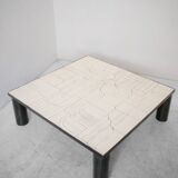 Unique ceramic coffee table created in 1970