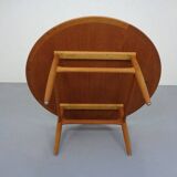 Large Danish coffee table in teak from CFC Silkeborg, 1960s.