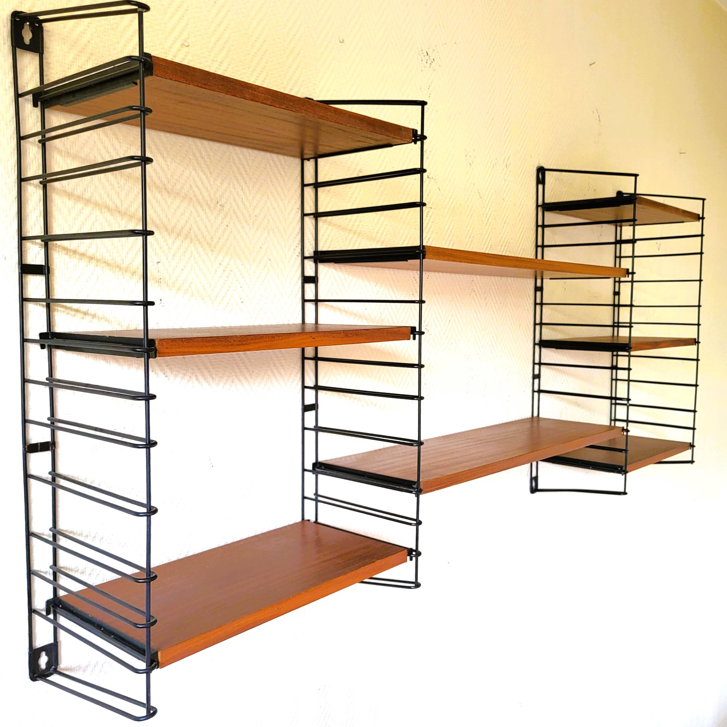 Tomado Teck Triple Etagère Vintage 60'70'