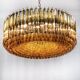 Vintage 70s chandelier in Murano glass, Italy
