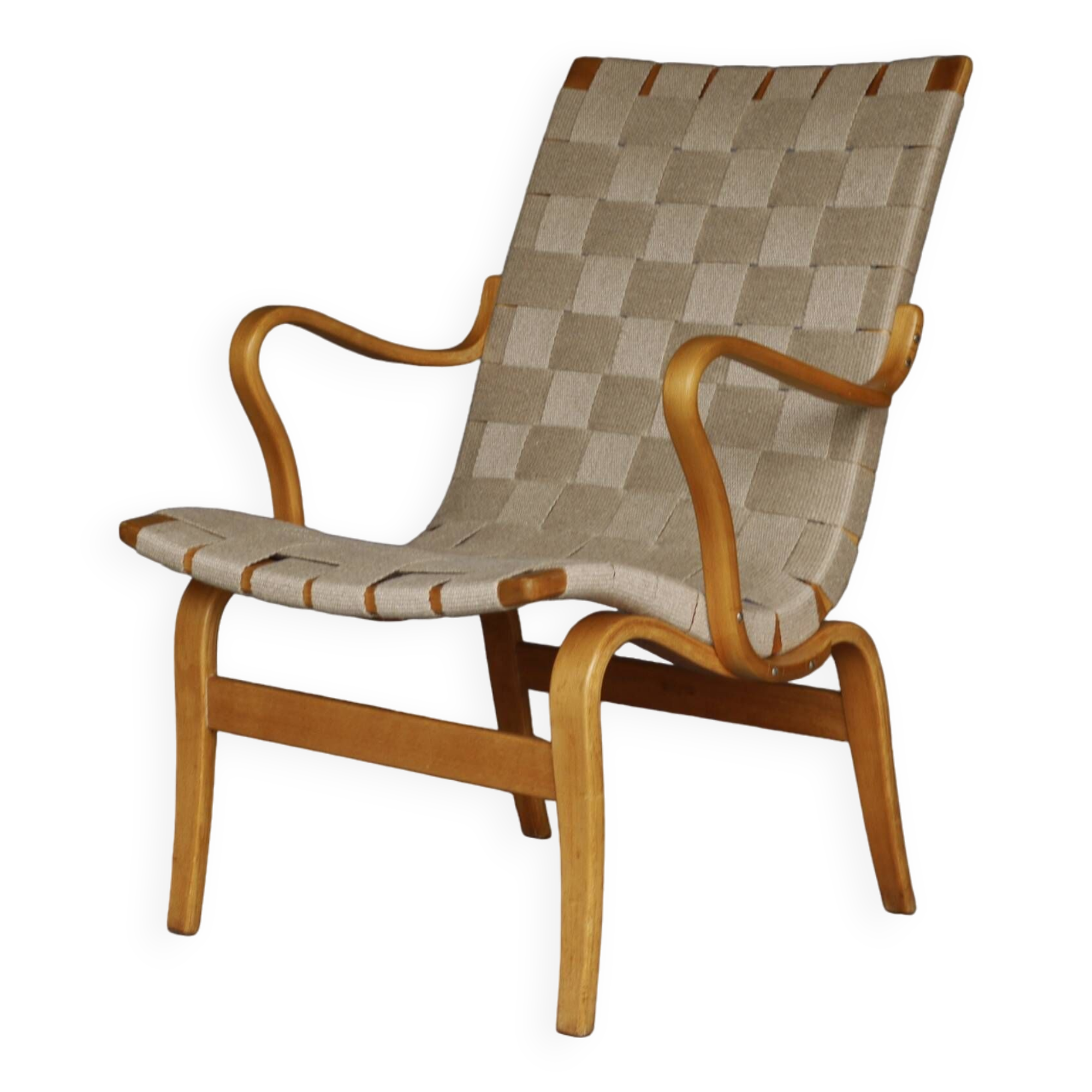 Eva Chair by Bruno Mathsson for Karl Mathsson. 1969