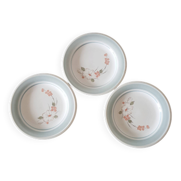 3 assiettes dessert by Daniele, vintage