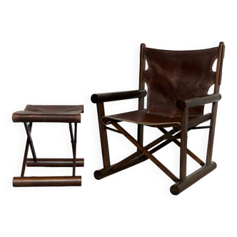Carlo Hauner & Martin Eisler Folding Chair & Ottomane PL22 for OCA