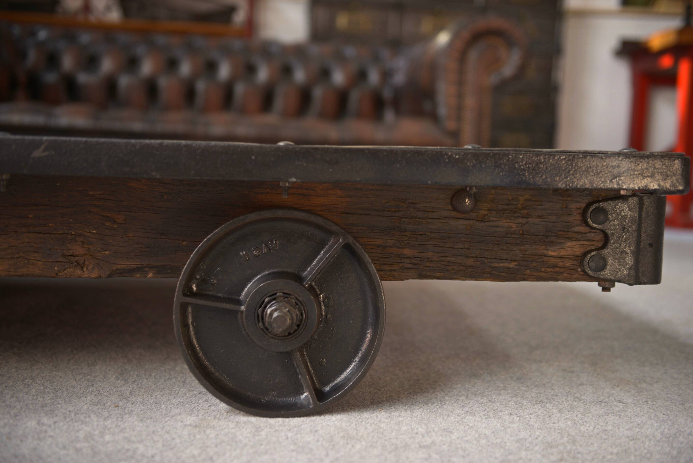 SNCF coffee table stamped Paris