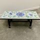 Amazing Wrought Iron Handmade Mosaic Coffee Table - France 1960's