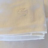 Lot de 7 serviettes en coton monogramme DN