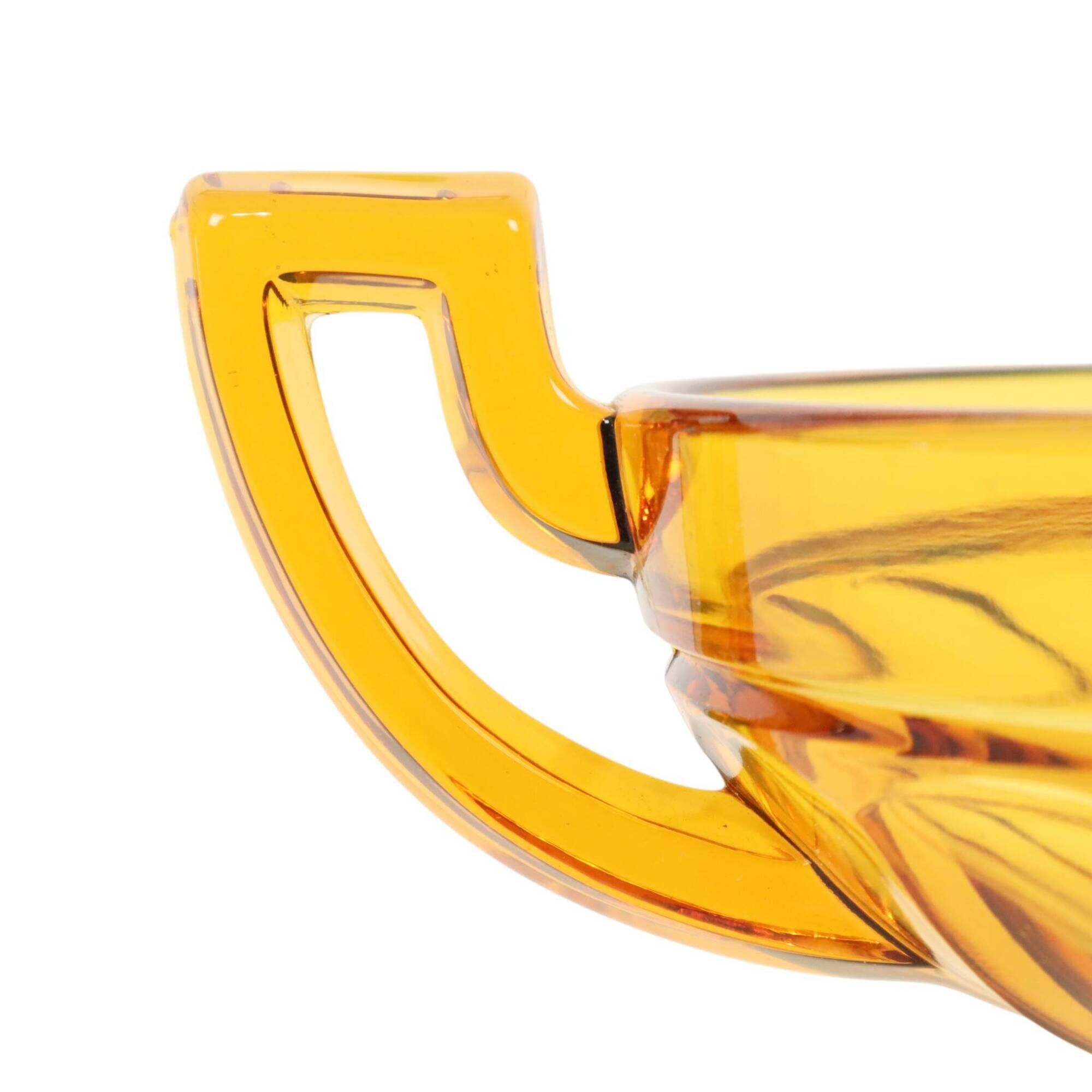 Art Deco Val Saint Lambert 'Noémie' Fruit Bowl (Luxval), 1935