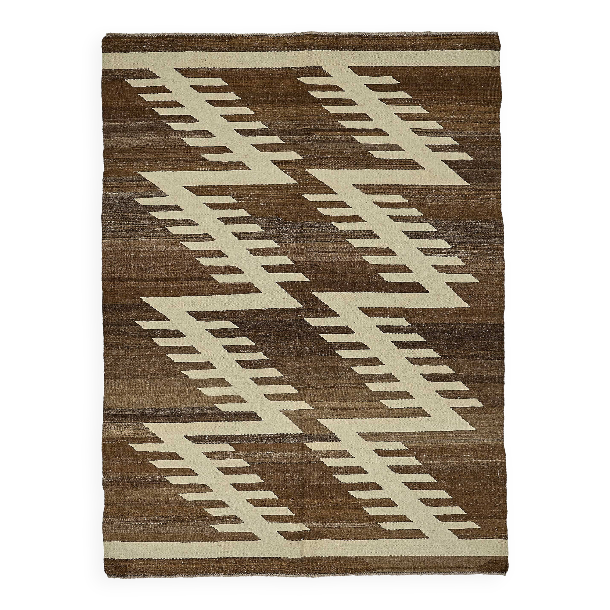 Contemporary Tribal Decorative Kilim 152 cm x 204 cm