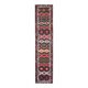 Tapis couloir vintage en laine et coton turc noué à la main 82x380