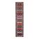 Tapis couloir vintage en laine et coton turc noué à la main 82x380