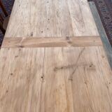 Farm table feet turned