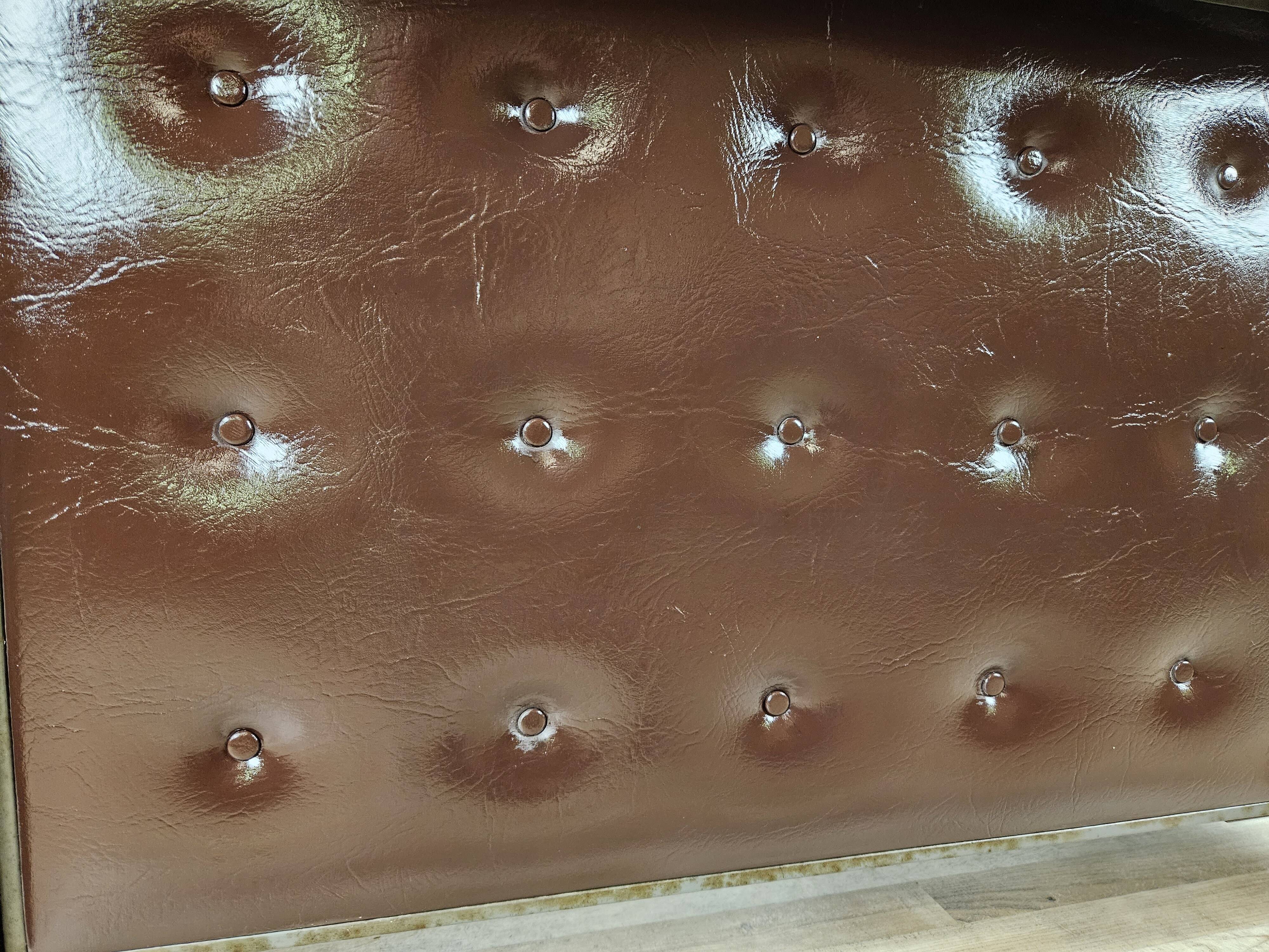 Bureau de direction avec plateau en stratifié palissandre par Mobiltecnica Torino