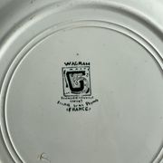 Set of 2 flat plates Wagram Givors