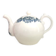 Antique teapot in ironstone pottery