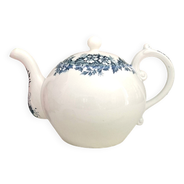 Antique teapot in ironstone pottery