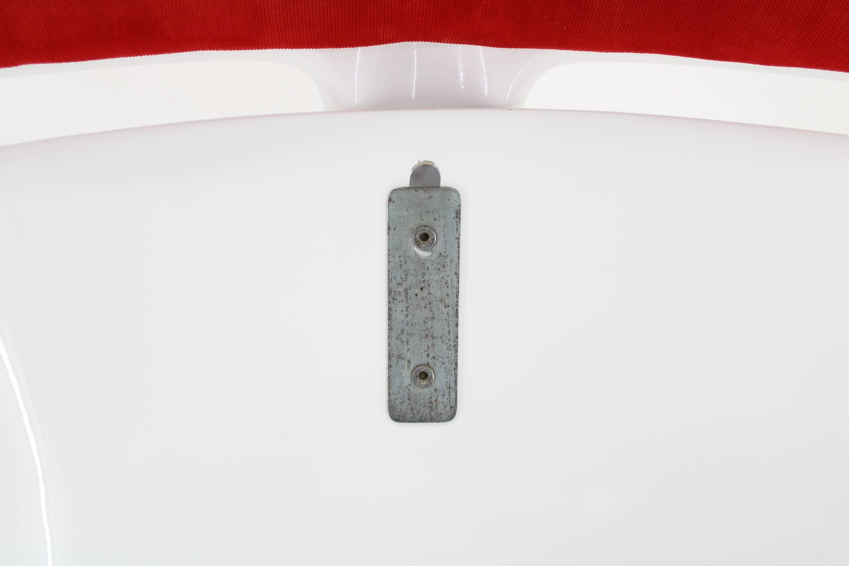 1960s Steen Ostergaard 'President' Fiberglass Lounge Chair for Cado, Denmark