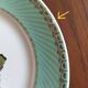 6 assiettes plates Fenal Badonviller "Oiseaux" vintage années 1950