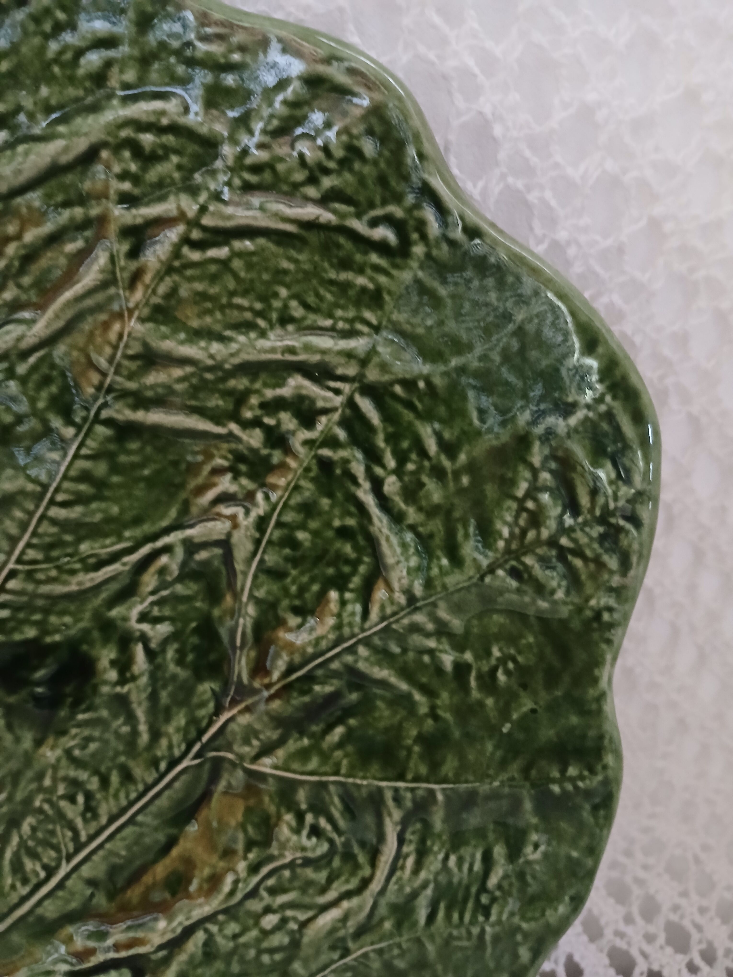 Old slipware plate