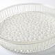 Large Vintage Pressed Glass Fruit Bowl / Rare Clear Glass Centerpiece