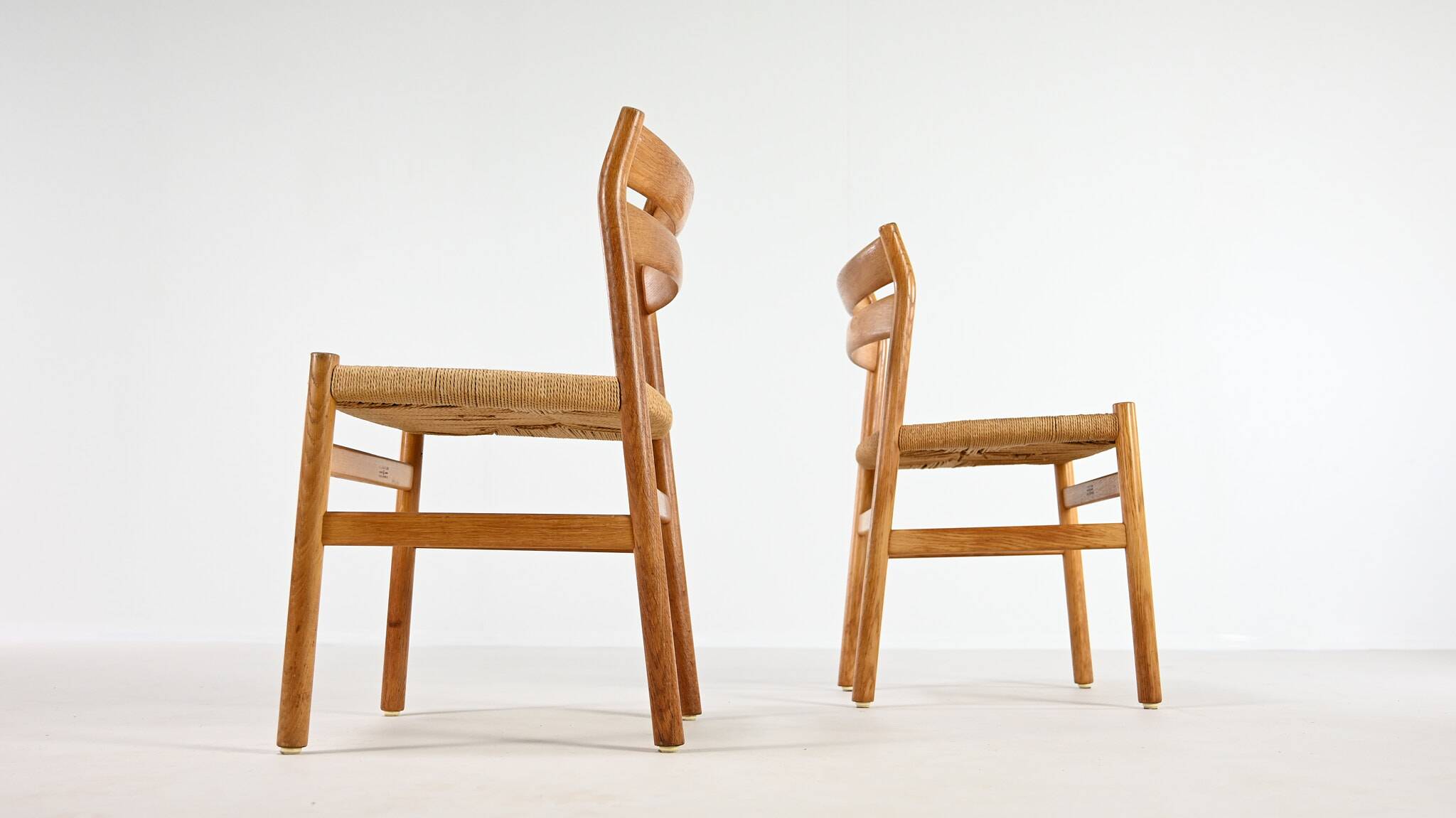 Børge Mogensen, Suite Of 6 Bm-1 Chairs For Cm Madsens Møbelfabrik