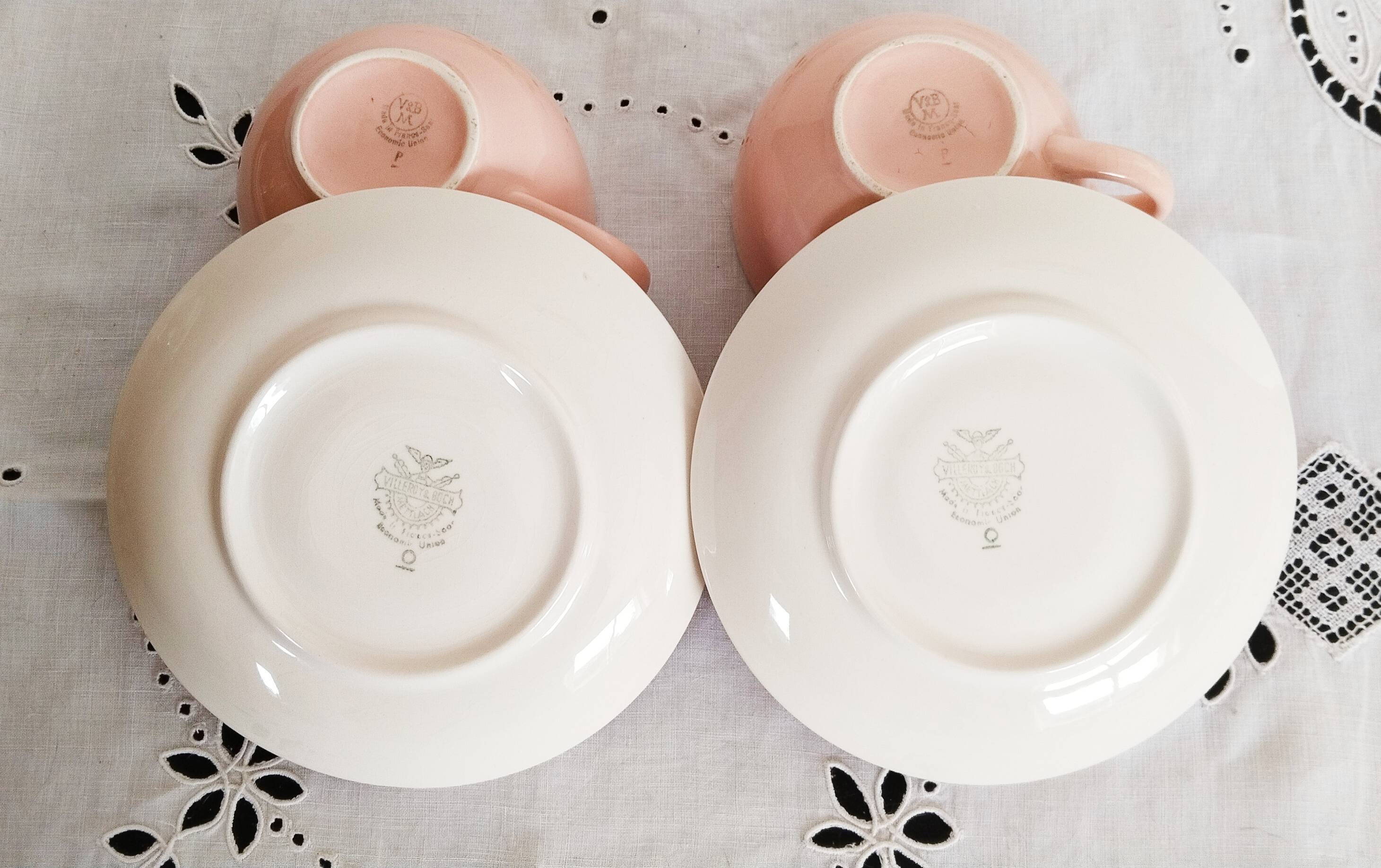 Pink breakfast set, Villeroy and Boch