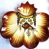 Quimper oyster plates, seafood plates, wall plate