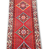 Tapis vintage persian runner long tapis en laine orientale tissée à la main - 74x300cm