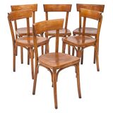 Set of 6 bistro chairs, 1920
