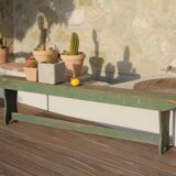 Old farm bench