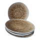 Set of 4 mushroom-style glazed ceramic plates