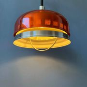 Suspension UFO Space Age transparent orange
