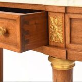 Louis XVI half-moon console
