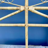 Peacock Rattan Headboard