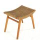 Footstool in the style of Audoux Minet | mid century modern vintage design